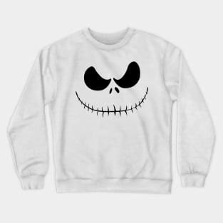 Skellington Face Crewneck Sweatshirt